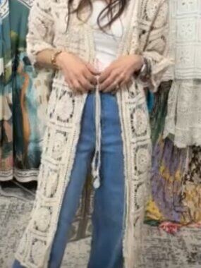 ShopEvelynne Crochet Cardigan